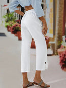 Loosen Cotton Casual Pants