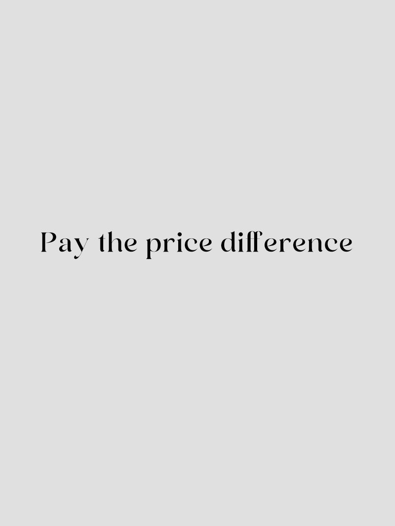 Pay the Price Difference